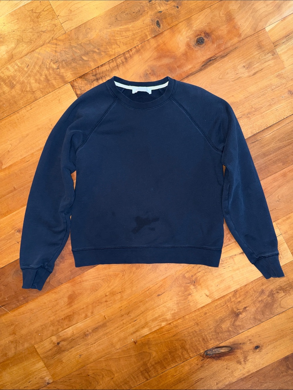 Everlane Dark Navy Raglan Sweatshirt